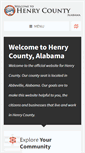 Mobile Screenshot of henrycountyal.com